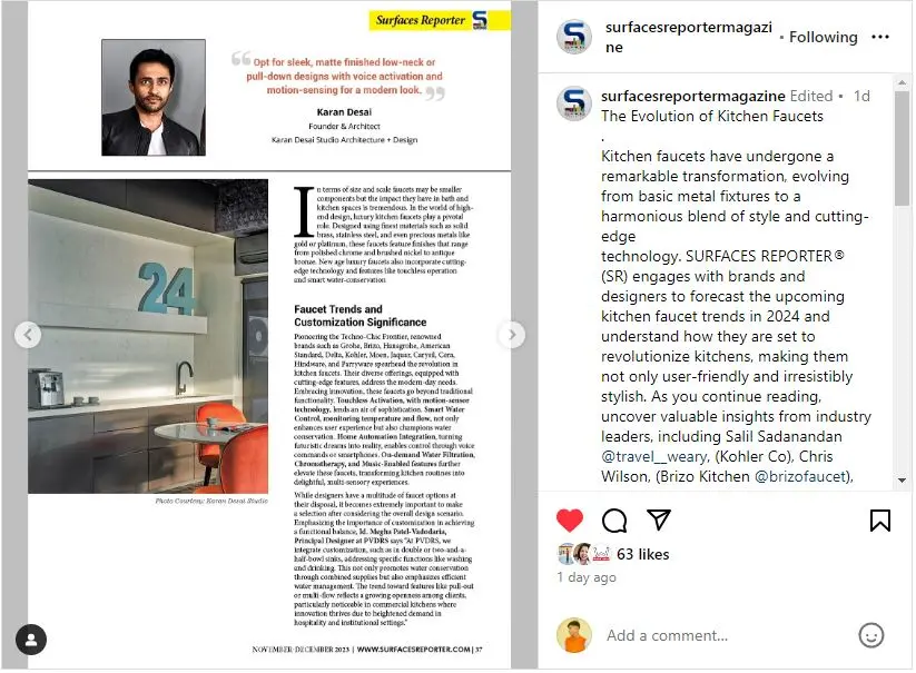 Surfaces Reporter Cover